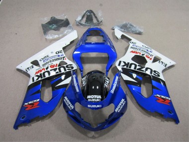 GSXR 600 K1 K2 K3 01-03 - Azul Blanco Motul