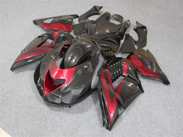 ZX14R ZZR 1400 06-11 - Negro Rojo