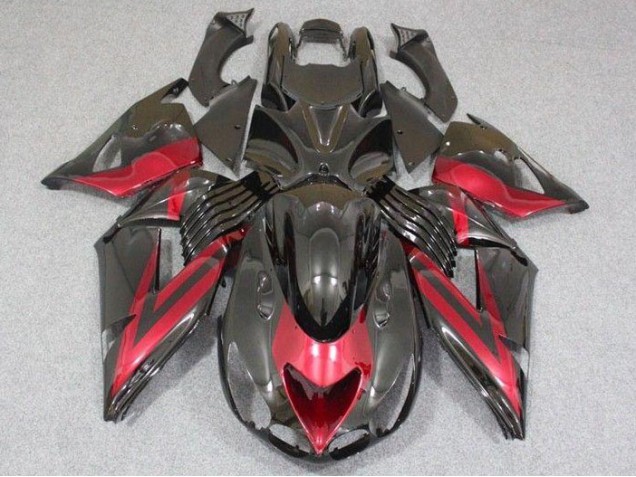 ZX14R ZZR 1400 06-11 - Negro Rojo