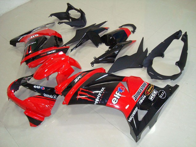 ZX 250R 08-12 - Negro Rojo Monster ZX 250R 08-12 - Negro Rojo Monster