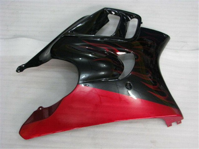 CBR 600 F3 95-98 - Negro Rojo Llama