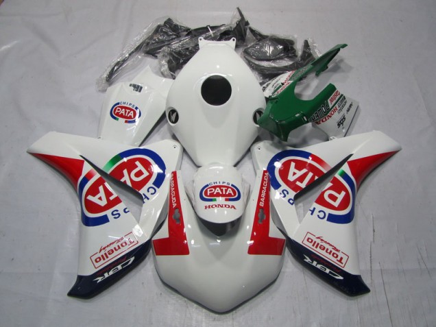 CBR 1000 RR 08-11 - Blanco Rojo PATA CBR 1000 RR 08-11 - Blanco Rojo PATA