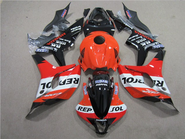 CBR 600 RR 07-08 - Naranja Negro Repsol CBR 600 RR 07-08 - Naranja Negro Repsol