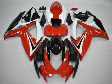 GSXR 600 / 750 K6 06-07 - Rojo Negro