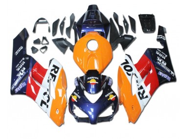 CBR 1000 RR 04-05 - Naranja Rojo Azul Repsol