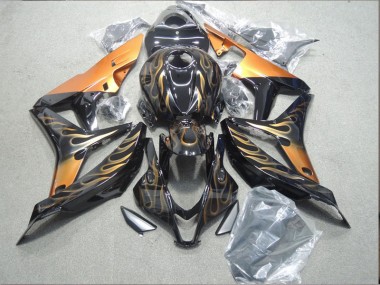 CBR 1000 RR 04-05 - Negro Oro Llama