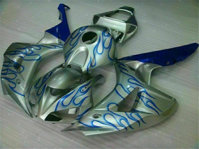 CBR 1000 RR 06-07 - Azul Llama Plata