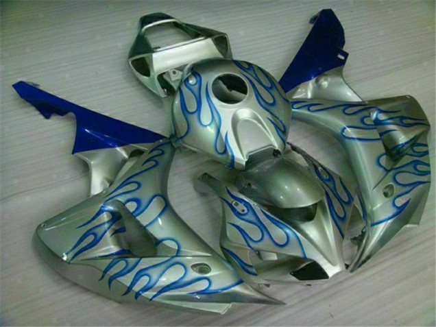 CBR 1000 RR 06-07 - Azul Llama Plata