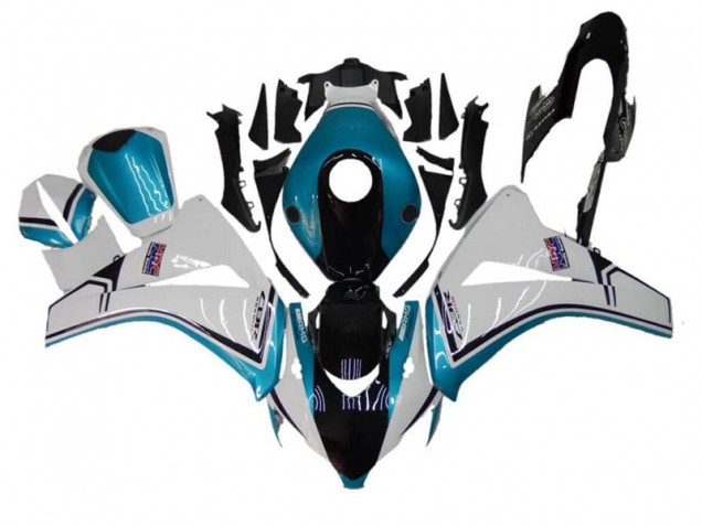CBR 1000 RR 08-11 - Azul Blanco Negro