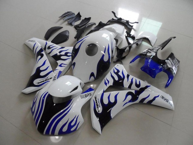 CBR 1000 RR 08-11 - Azul Negro Llama Carrera