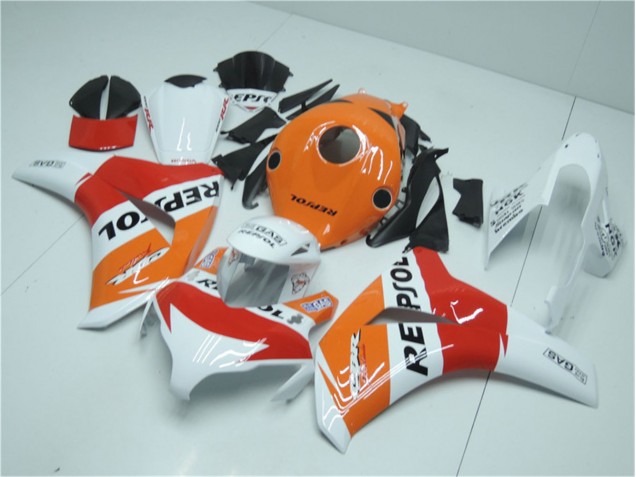 CBR 1000 RR 08-11 - Naranja Blanco Rojo Repsol