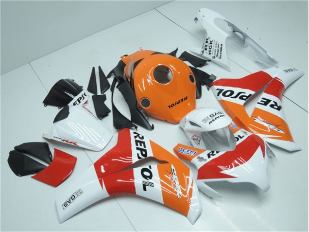 CBR 1000 RR 08-11 - Naranja Blanco Rojo Repsol