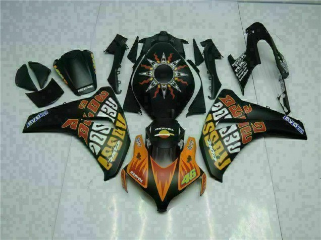 CBR 1000 RR 08-11 - Naranja Negro CBR 1000 RR 08-11 - Naranja Negro
