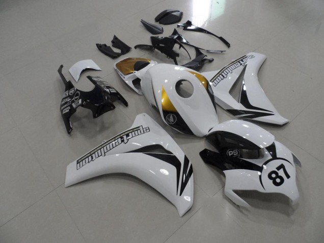 CBR 1000 RR 08-11 - Negro y blanco y dorado CBR 1000 RR 08-11 - Negro y blanco y dorado