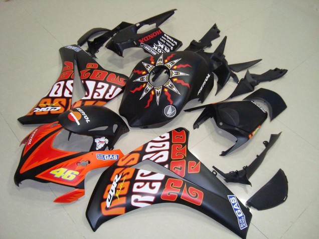 CBR 1000 RR 08-11 - Rossi Negro Mate CBR 1000 RR 08-11 - Rossi Negro Mate