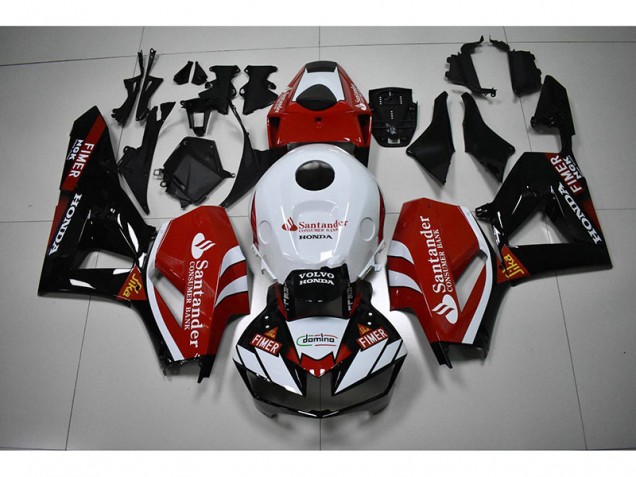 CBR 1000 RR 12-16 - Negro Blanco Rojo Santander CBR 1000 RR 12-16 - Negro Blanco Rojo Santander
