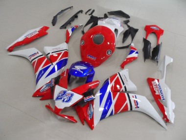 CBR 1000 RR 12-16 - Rojo Blanco Azul HRC 23