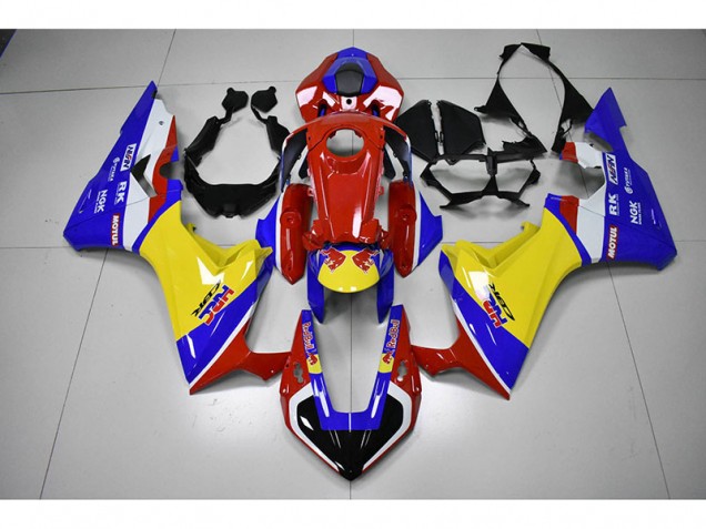 CBR 1000 RR 17-23 - Rojo Amarillo Azul HRC Red Bull