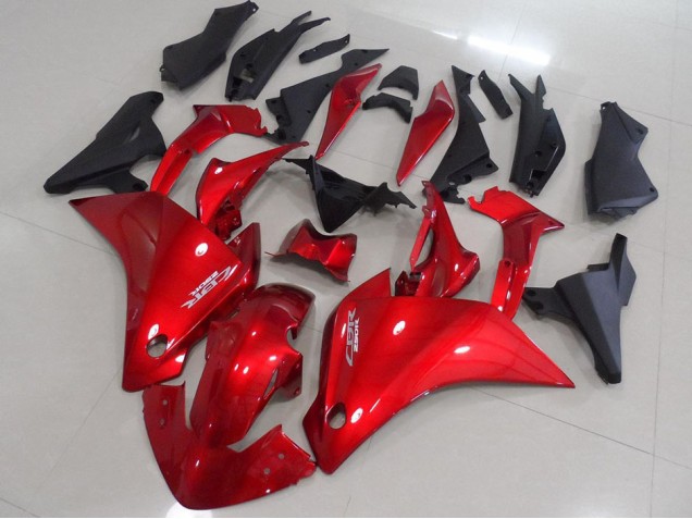CBR 250 RR 11-13 - Rojo Negro Mate CBR 250 RR 11-13 - Rojo Negro Mate