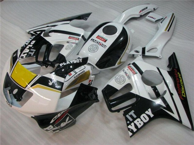 CBR 600 F3 95-98 - Blanco Negro Playboy CBR 600 F3 95-98 - Blanco Negro Playboy