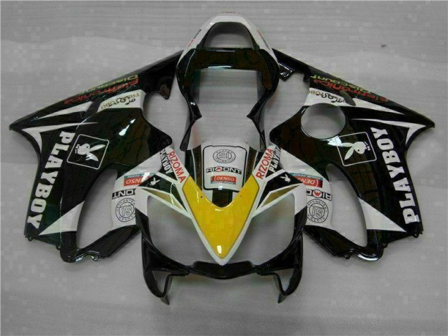 CBR 600 F4i 01-03 - Amarillo Plata Negro Playboy