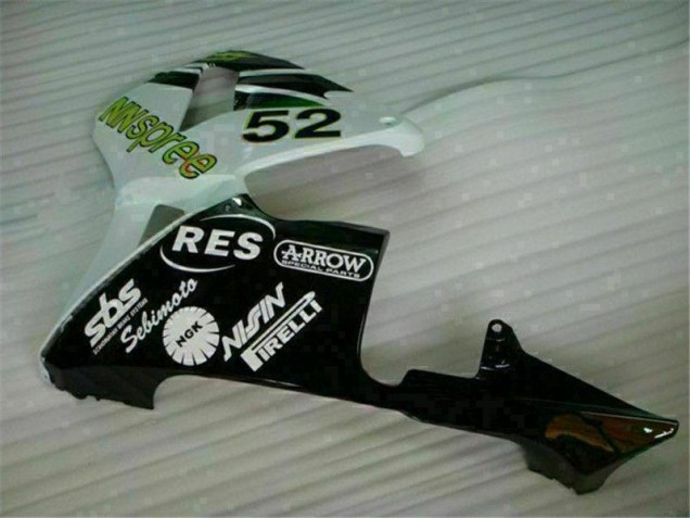 CBR 600 RR 03-04 - Verde Blanco Negro CBR 600 RR 03-04 - Verde Blanco Negro