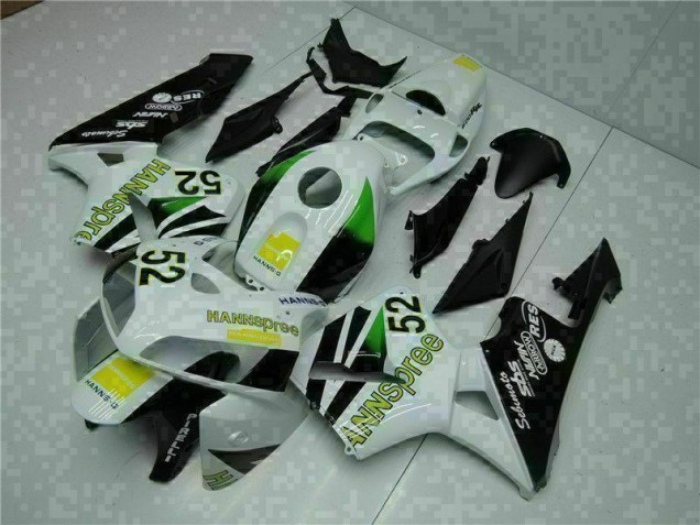 CBR 600 RR 05-06 - Blanco Amarillo Verde 52 CBR 600 RR 05-06 - Blanco Amarillo Verde 52