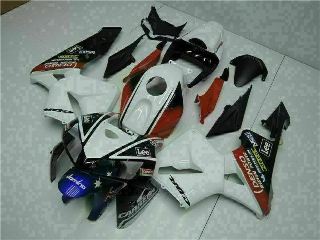 CBR 600 RR 05-06 - Blanco Rojo Negro Lee CBR 600 RR 05-06 - Blanco Rojo Negro Lee