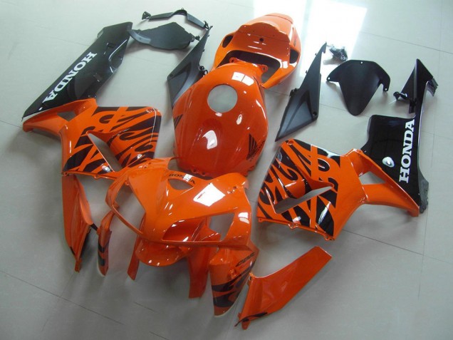 CBR 600 RR 05-06 - Naranja Negro Llama