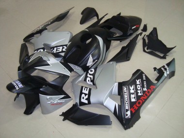 CBR 600 RR 05-06 - Negro Mate Plata Repsol