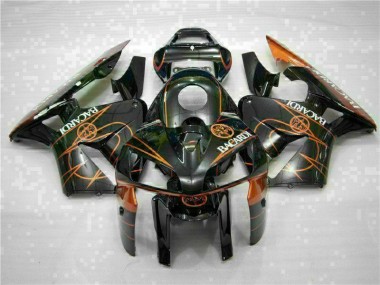 CBR 600 RR 05-06 - Negro Naranja BACARDI