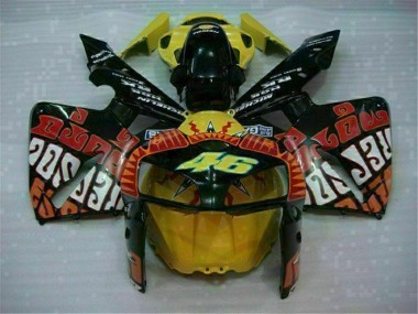 CBR 600 RR 05-06 - Negro Rojo Amarillo 46