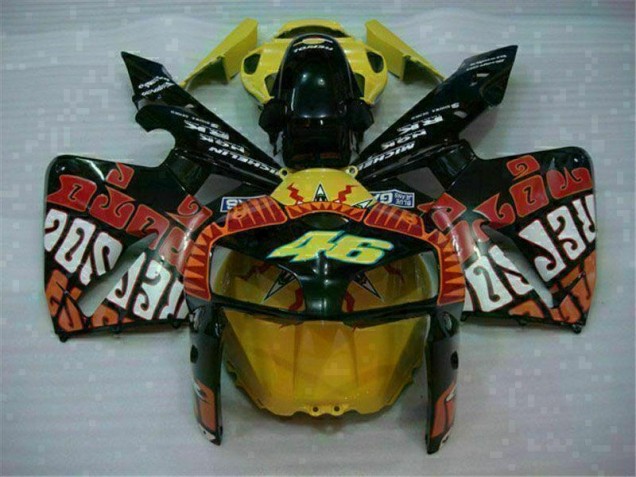 CBR 600 RR 05-06 - Negro Rojo Amarillo 46 CBR 600 RR 05-06 - Negro Rojo Amarillo 46