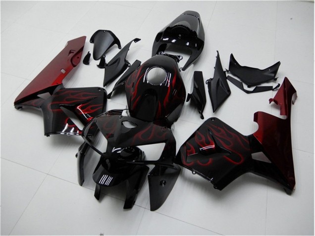CBR 600 RR 05-06 - Rojo Llama Negro CBR 600 RR 05-06 - Rojo Llama Negro