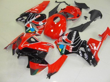 CBR 600 RR 05-06 - Rojo Negro Jomo