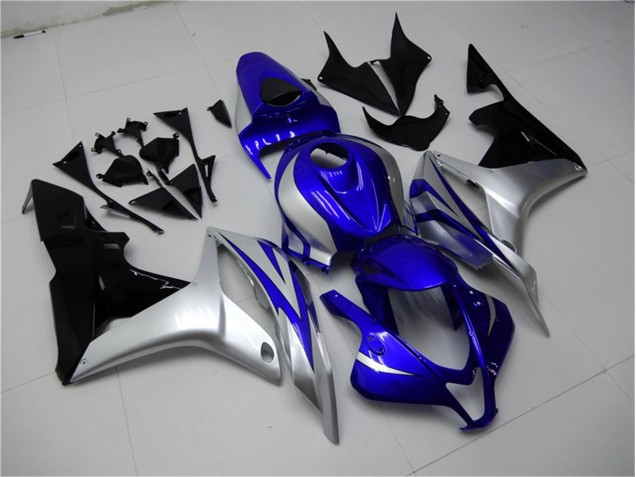 CBR 600 RR 07-08 - Azul Plata Negro CBR 600 RR 07-08 - Azul Plata Negro