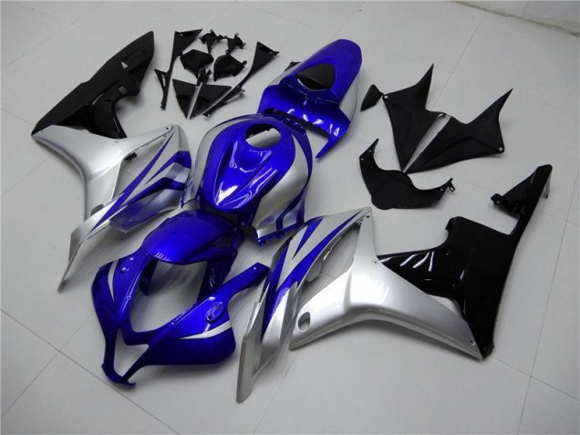 CBR 600 RR 07-08 - Azul Plata Negro CBR 600 RR 07-08 - Azul Plata Negro