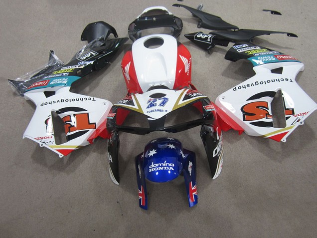 CBR 600 RR 07-08 - Blanco Rojo Azul CBR 600 RR 07-08 - Blanco Rojo Azul