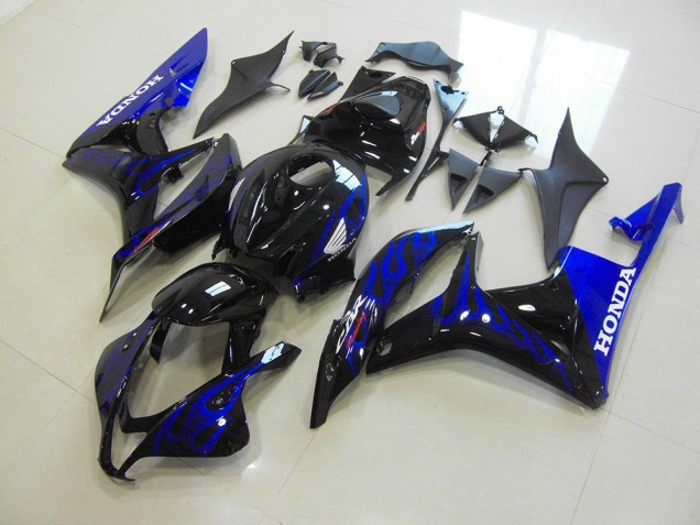 CBR 600 RR 07-08 - Llama azul negra CBR 600 RR 07-08 - Llama azul negra
