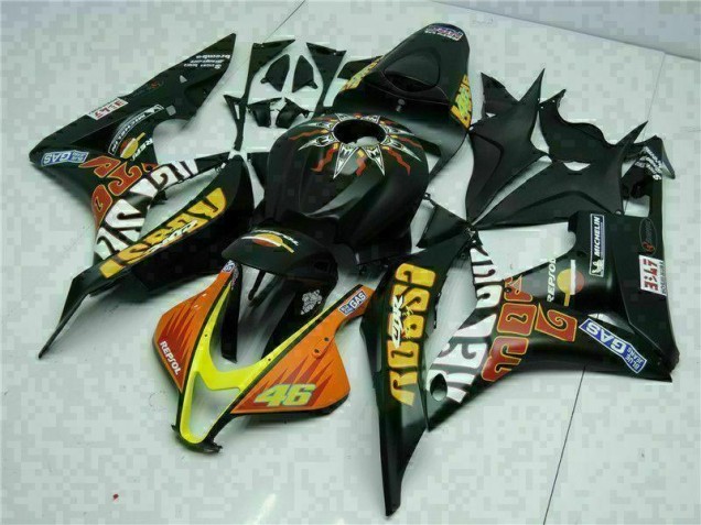 CBR 600 RR 07-08 - Negro Amarillo Repsol 46 CBR 600 RR 07-08 - Negro Amarillo Repsol 46