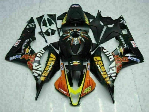 CBR 600 RR 07-08 - Negro Amarillo Repsol 46 CBR 600 RR 07-08 - Negro Amarillo Repsol 46