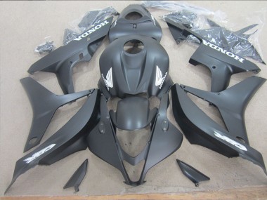 CBR 600 RR 07-08 - Negro Blanco Calcomanía