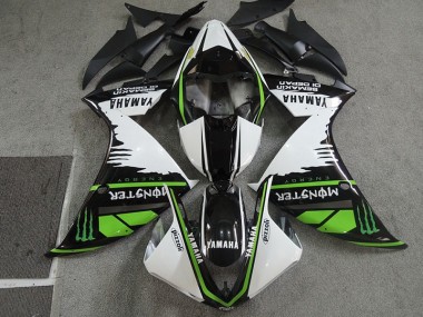 CBR 600 RR 07-08 - Negro Blanco Monster Pizzoli
