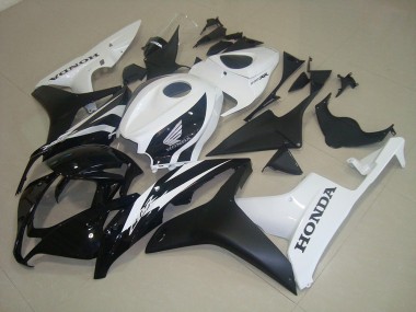 CBR 600 RR 07-08 - Negro Mate Blanco