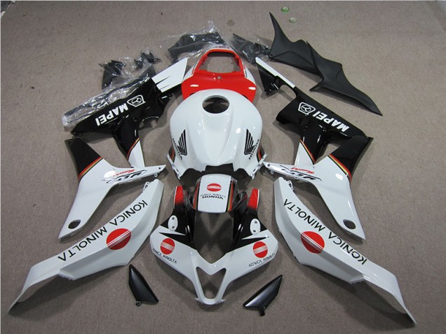 CBR 600 RR 07-08 - Rojo Blanco Negro Konica Minolta MAPEI