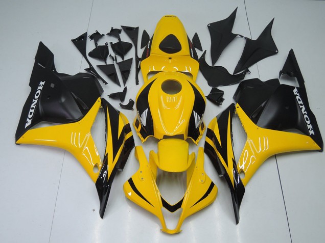 CBR 600 RR 09-12 - Amarillo Negro CBR 600 RR 09-12 - Amarillo Negro