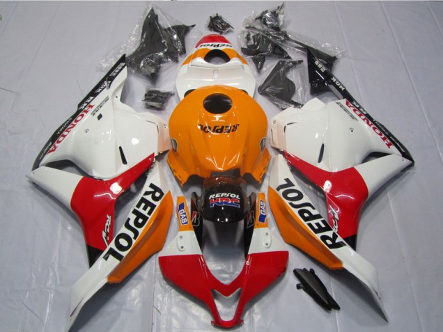 CBR 600 RR 09-12 - Blanco Naranja Negro Repsol CBR 600 RR 09-12 - Blanco Naranja Negro Repsol