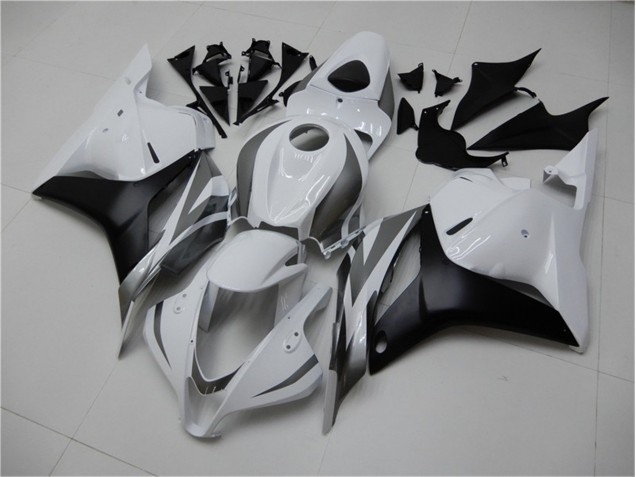 CBR 600 RR 09-12 - Blanco Plata Negro