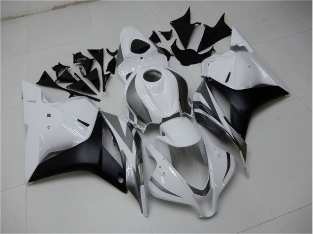 CBR 600 RR 09-12 - Blanco Plata Negro