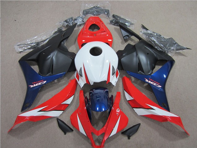 CBR 600 RR 09-12 - Blanco Rojo Azul CBR 600 RR 09-12 - Blanco Rojo Azul